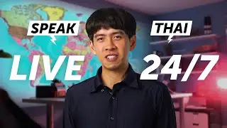 Speak Thai 24/7 with ThaiPod101 TV 🔴 Live 24/7