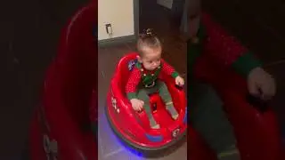 Baby Zeke love his new toy🏎️😍#fyp #christmas #gift #viral #video #trending #youtubeshorts