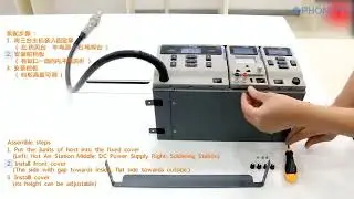 ATTEN MS-300 Soldering Station Assemble Video