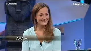 El Conquistador del Fin del Mundo - Amaia visita el plató de debate