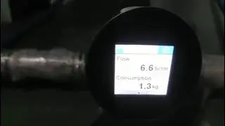 WiseAir Smart Inline Type Thermal Mass Flow Sensor in Action