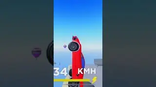Trying another stunt in downforce. #roblox #stunt.