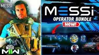 NEW MESSI OPERATOR BUNDLE REVIEW! *BLUE TRACERS* (MW2/ Warzone 2)