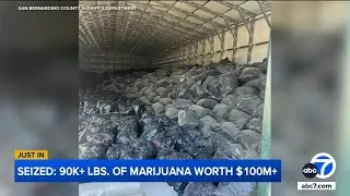 45 tons of marijuana, valued at $100M, seized from Inland Empire property