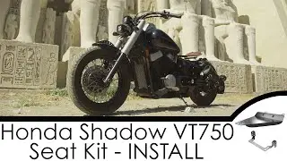 BobberCycle Honda Shadow VT750 (Shaft) Seat Kit - INSTALL