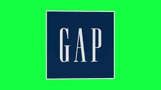 Gap Green Screen Logo Loop Chroma Animation