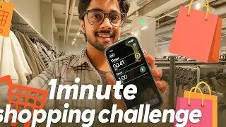1 minute shopping Challenge #ranchi #mallofranchi #dailyvlog #shopping #challengevideo #youtubeindia