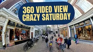 🎥 Crazy Saturday &ndash; Medieval Festival in Gouda | 360&deg; Virtual Tour | Zotte Zaterdag 2025