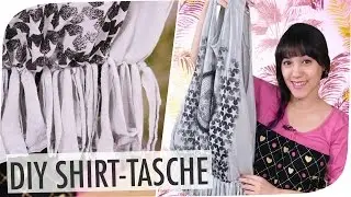 #flipdiy | Tasche aus altem Shirt mit breedingunicorns