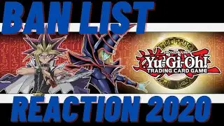 New YUGIOH BAN-LIST SEPTEMBER 2020 LIVE REACTION
