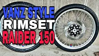 VANZ STYLE RIMSET,  RAIDER 150