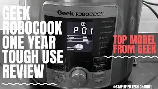 Geek Robocook Digi LCD Top model ..Review after one Year.. also Making Maggie with Insta Pot.