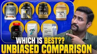 Battle of Whey !! Comparing 7 Best Protein Brands 💪🔥