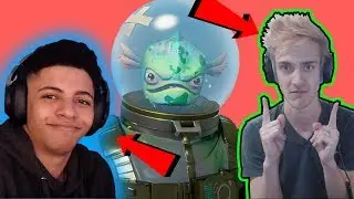 MYTH AND NINJA REACT AND PLAY WITH *NEW* LEVIATHAN SKIN