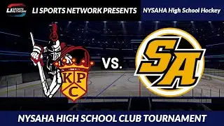 NYSAHA High School Club Tournament PLAYOFFS | Kings Park/Commack vs St Anthony's