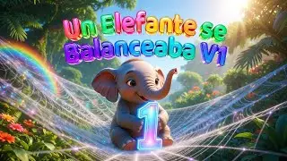 Un Elefante se Balanceaba - Canción Infantil para Aprender Números V1 #Niños #Aprender #Música