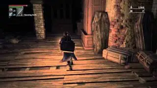Bloodborne Old Yharnam Rifle Spear and Charred armor location