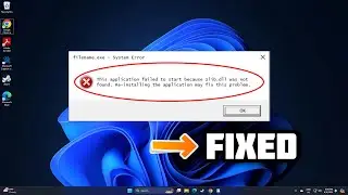 How To fix zlib.dll error In Windows 10/11 | 2024
