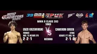 GPUK Night of the Gladiators 39: Enzo Krezeminski vs Cameron Green