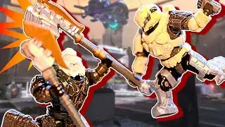 Banished VS New Mombassa! MONTAGE - Halo Mega Construx