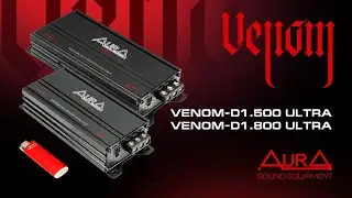 Ультра-компактные 1-канальные усилители AurA VENOM-D1.500 ULTRA и VENOM-D1.800 ULTRA