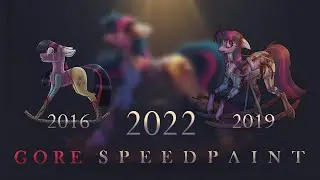 [GORE/13+] Перерисовка Rocking Horse (3.0) — MLP Speedpaint