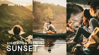 [ NO PASSWORD ] Lightroom Presets | Sunset Photo Editing 2020 | Editrend.
