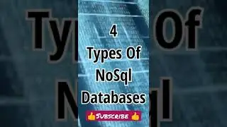NoSql Database #shorts #mongodb #database #document #keyvalue #column