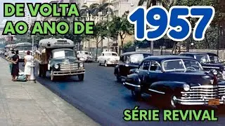 De volta ao ano de 1957. Os primeiros autom&oacute;veis nacionais se apresentam