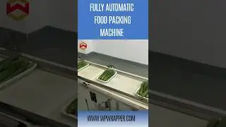 Fully automatic food packaging machine for packaging okra #commercial packaging machine #supermarket