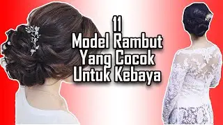 Model Rambut Kebaya Modern - Gaya Rambut Kebaya Modern - Hairdo Kebaya @RosiHairStudio