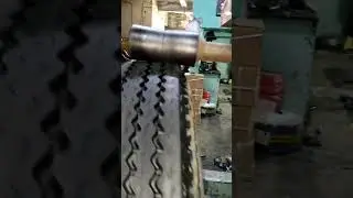 Tyre rolling machine ll jk rubber ll tyre repair#technicalwork #shortvideo #automobile #techenical