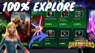ACT 5.2.4 - 100% EXPLOREATION | MARVEL CONTEST OF CHAMPIONS |  MCOC