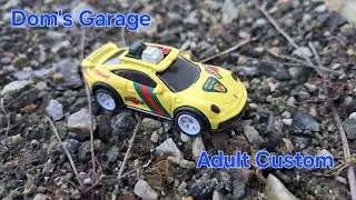 Hot Wheels custom Porsche 911 Rallye ( Adult Custom )