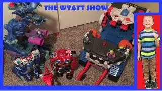 Imaginext Supernova Battle Rover and Ultra T-Rex Ice Dinosaur