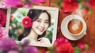 PTE AV Studio 동백꽃과 커피 포토슬라이드