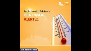 Public health Advisory Heat Wave Alert