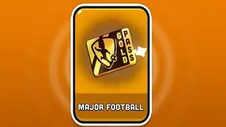 Mini football Open  Gold  Pass MAJOR FOOTBALL Packs