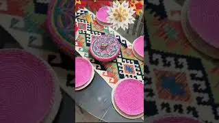 Glimpses of EXHIBITION at Safa Gold Mall Islamabad JAN.2024 #handmade #basket #virsa #rugs
