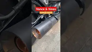 Vance&hines exhaust sound (94db) #shorts