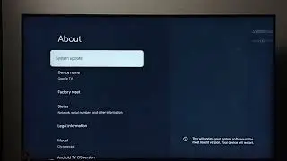 TCL Smart Google TV : How to Download and Install Software Update - Install New Firmware