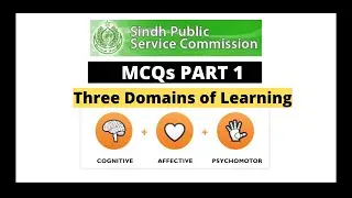Headmaster/ Headmistress Test MCQs Pat-1|| Bloom's Taxonomy| Pedagogy || Domains of Learning |SPSC |