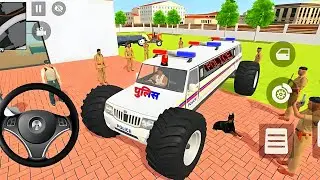 🤑Indian Thift Auto Simulator🤩Indian Showroom Purchase😯Modified Monster Lexry Policecar And Bike🥳Game