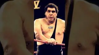 Andr&eacute; the Giant's Last Great Act #wwe #wrestling #andrethegiant