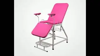 manual Gynecological examination couch gynecologist chair