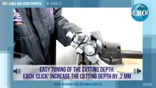 Alroc DPC 10-45 Midspan Cable Jointing & Stripping Tools