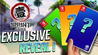 3 NEW Physical Switch Releases From 1Print Games! Exclusive Reveal!