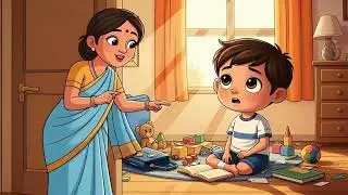 Aarav Aur Uska Task | Moral Story for Kids |#like #cartoon #share#shorts @MrBeast 
