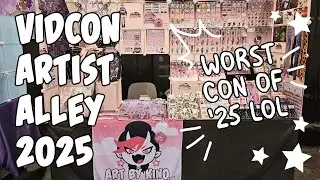 ARTIST ALLEY VLOG 010 ☆ Vidcon 2025