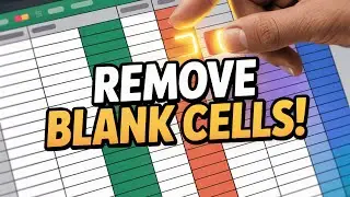 How to Remove Blank Cells in Excel & Google Sheets &ndash; Quick & Easy Tutorial!